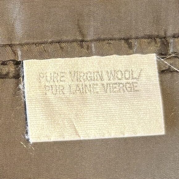 Ermenegildo Zegna Brown Wool Tweed Checked Sport Coat Jacket Men's Size 46R VTG - Picture 6 of 10